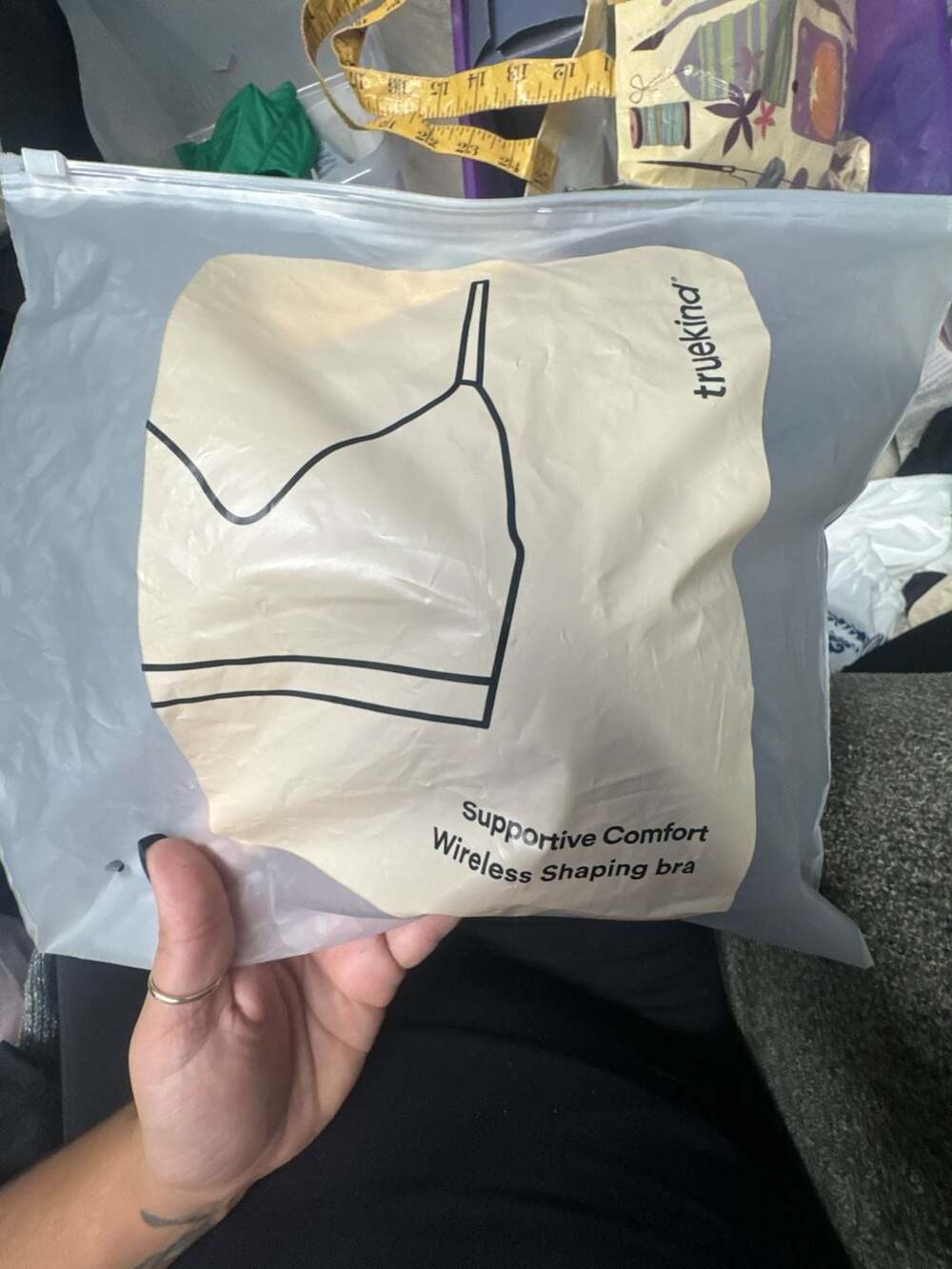 Truekind Supportive Comfort Wireless Shaping Bra Size 2XL